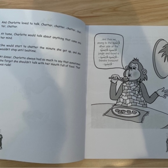 The chimp who lost her chatter- a story about overcoming shyness!Children’s book - Picture 4 of 9